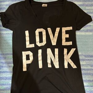 PINK Victoria's Secret Kids Black Leggings